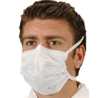 FACE MASK WITH EARLOOPS