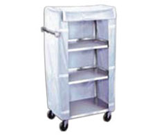 3 SHELF UTILITY CART STAINLESS STEEL