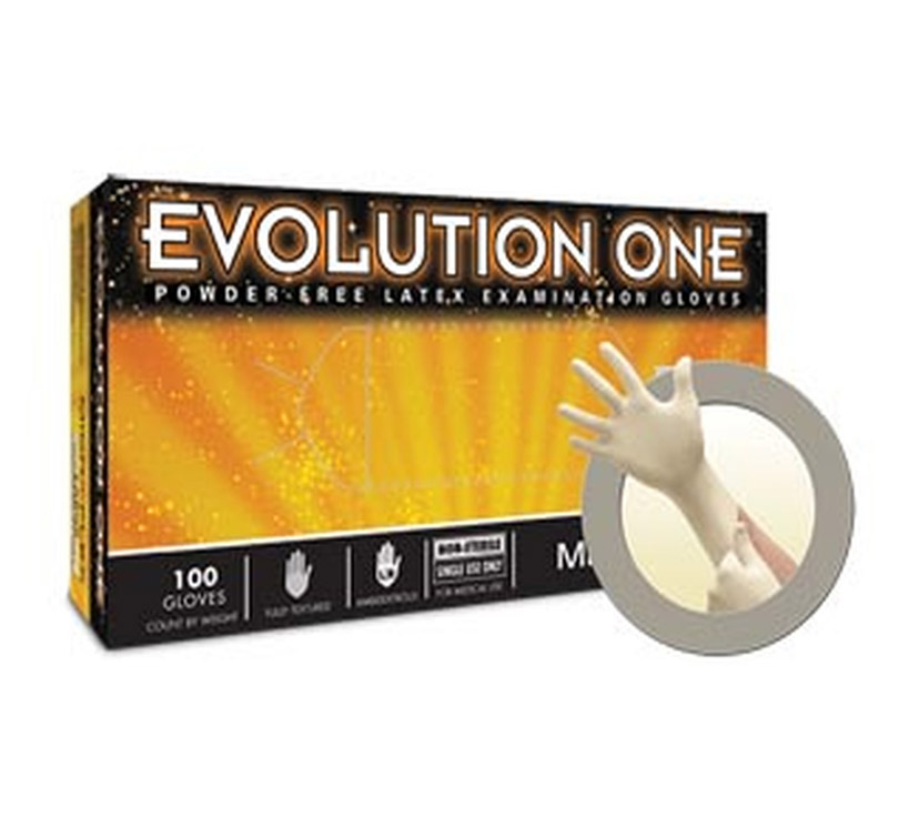 Ansell Microflex Evolution One® Powder-Free Latex Exam Gloves