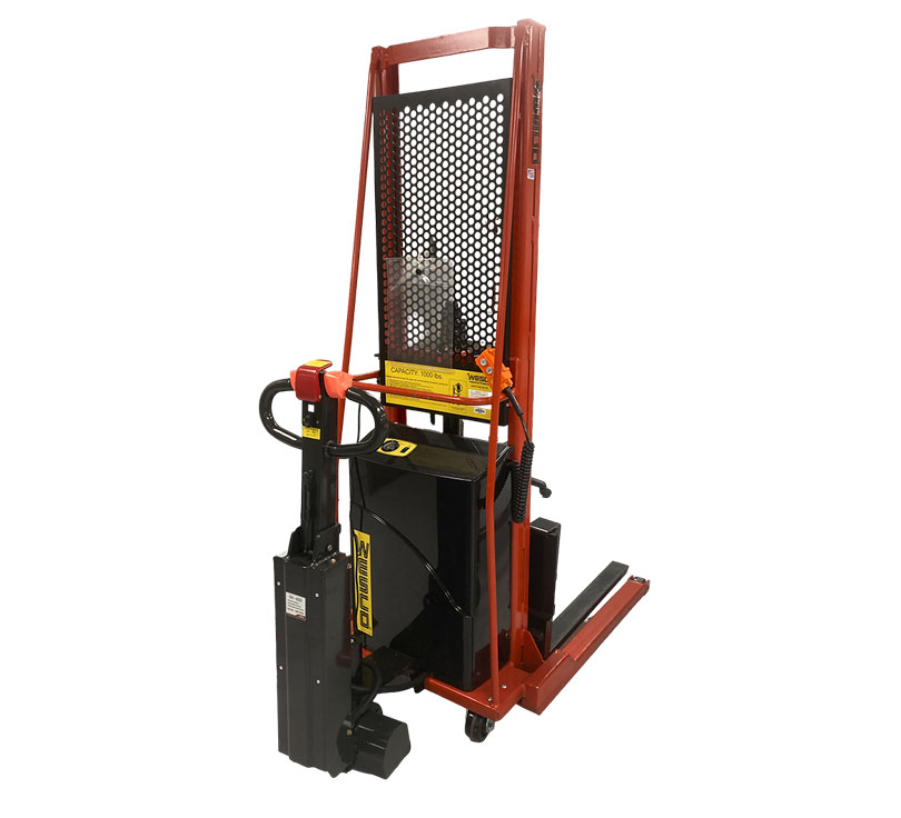 CADAVER FORKLIFT POWER DRIVE, Push Type Stacker