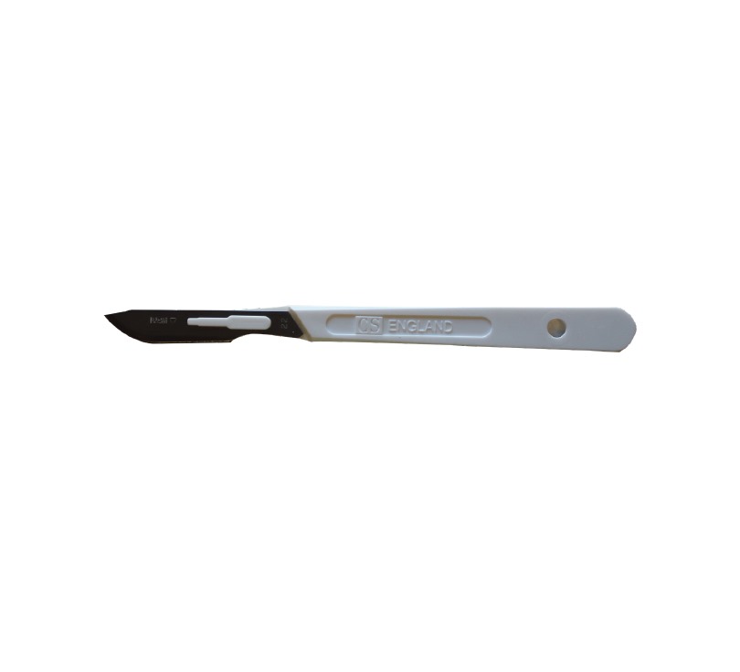 DISPOSABLE SCALPELS with HANDLES