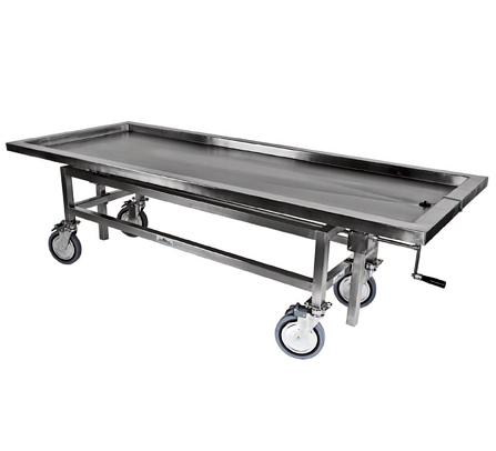ELEVATED AUTOPSY CART (Both sides)