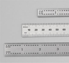 FLEXIBLE STEEL RULERS