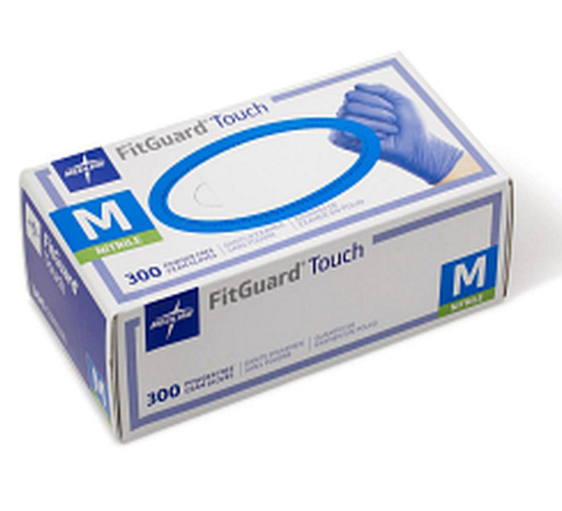 FitGuard Touch Powder-Free Nitrile Exam Gloves