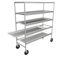 PORTABLE MORTUARY STORAGE RACK