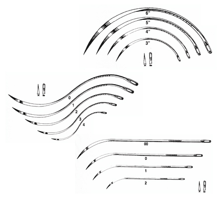 POST MORTEM SURGICAL NEEDLES