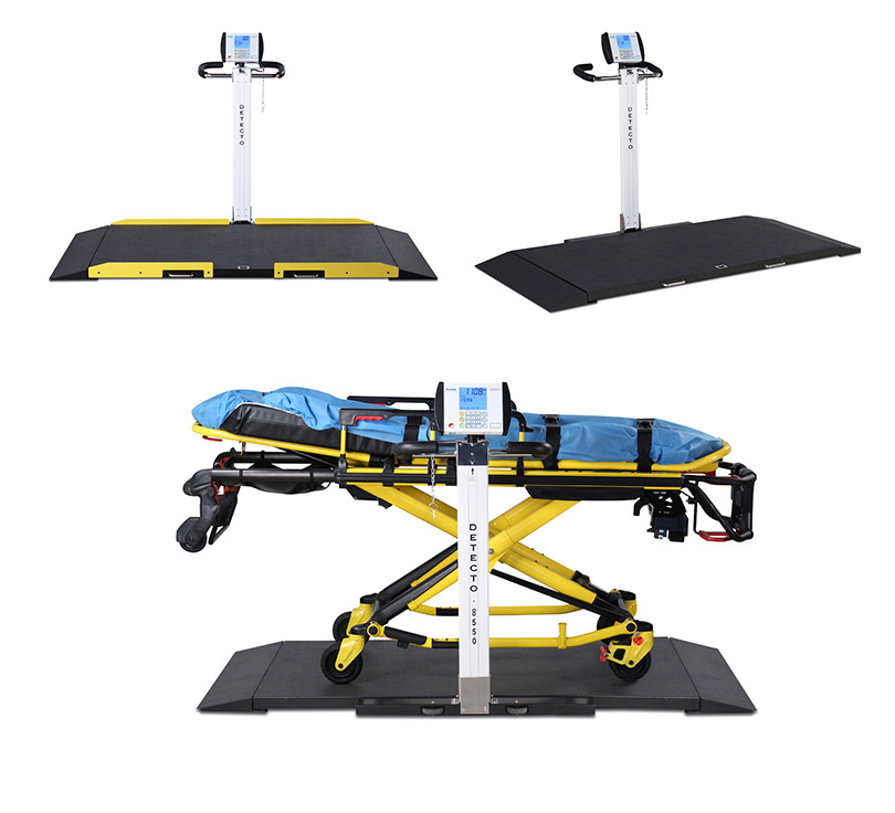 PS1000 & PS2000 Portable PLATFORM SCALE By Salter Brecknell For STRETCHERS or GUERNEYS