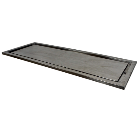 STAINLESS STEEL CART TOP With TROUGH